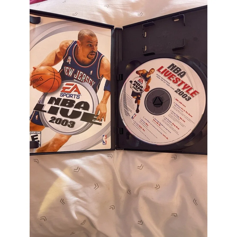 Sony Playstation 2 PS2‎ NBA Live 2003 CIB Video Game Cleaned & Tested